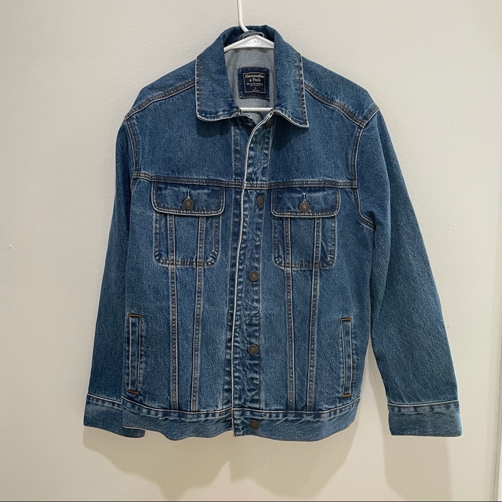 Abercrombie Oversized Jean Jacket
